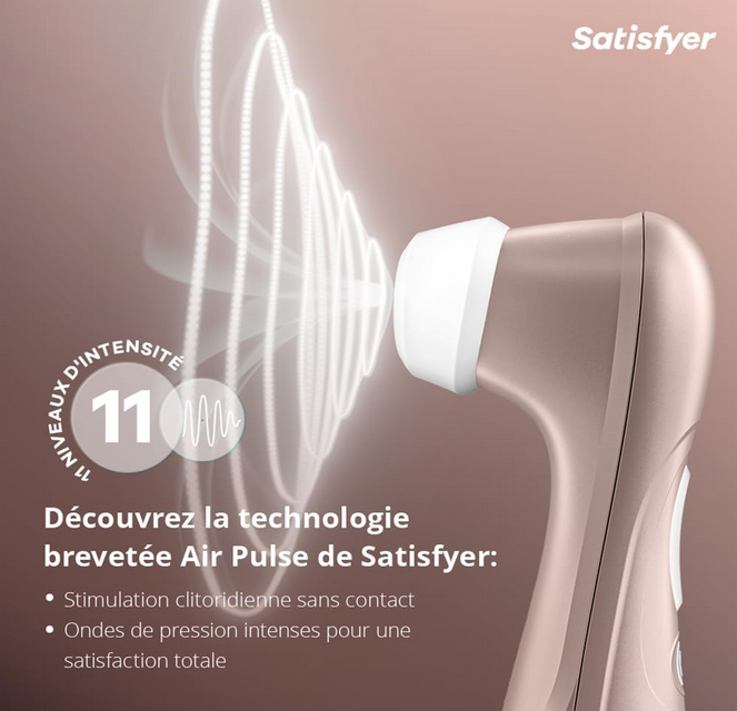 Satisfyer Pro 2+ - Le souffle du plaisir