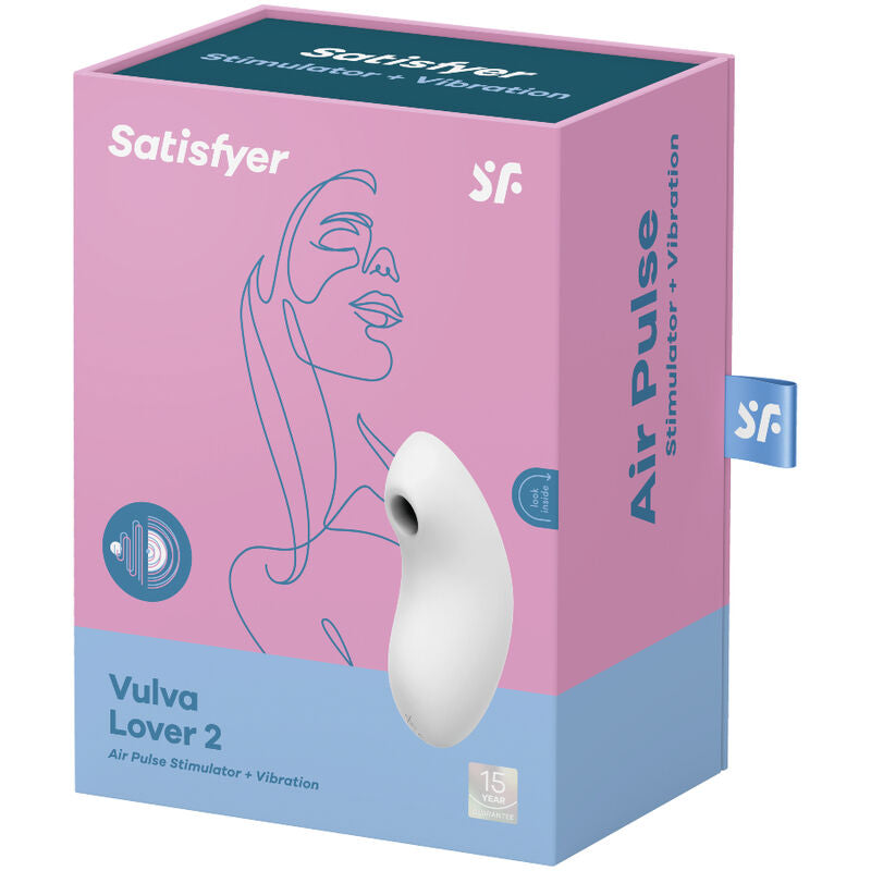 Stimulateur clitoridien Satisfyer Vulva Lover 2 bleu