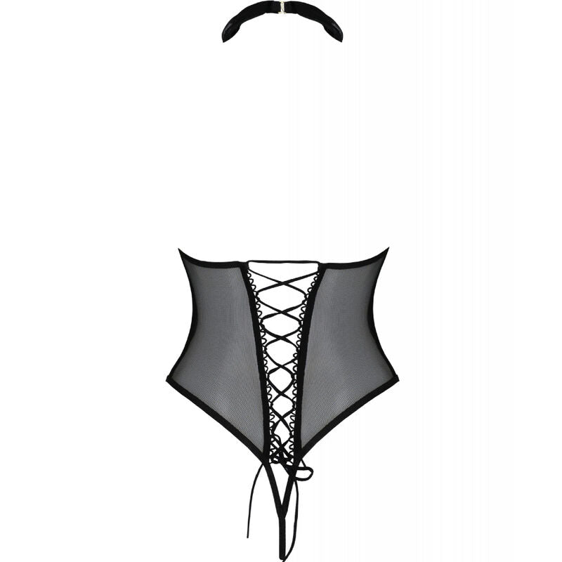 Body Ouvert Trisha Noir - Passion