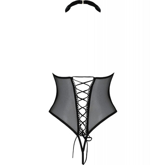 Body Ouvert Trisha Noir - Passion