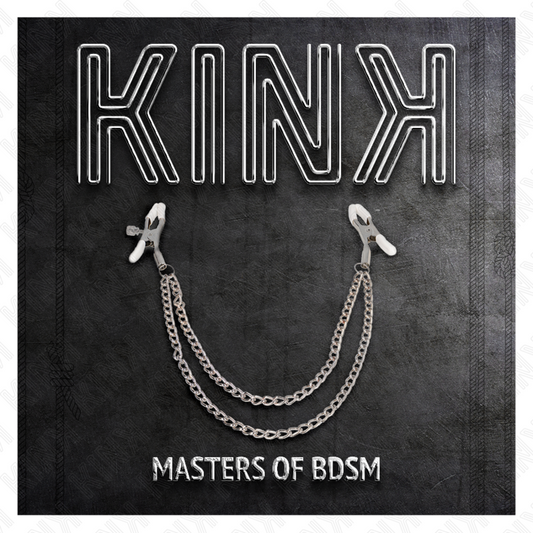 KINK - PINCES À METELIER AVEC 2 CHAÎNES FINES ARGENT 20/23 CM