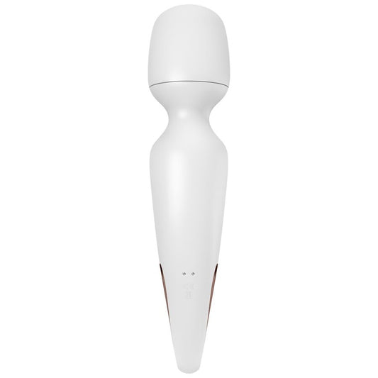 SATISFYER - WAND ERLAND MASSEUR VIBRANT BLANC