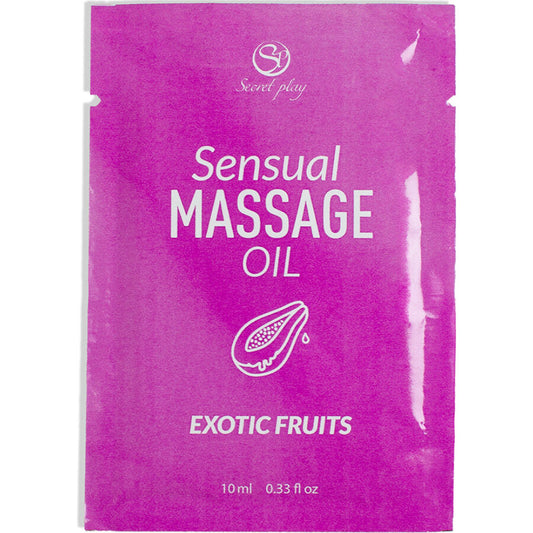 Huile de Massage Monodose Fruits Exotiques 10ml - Secretplay