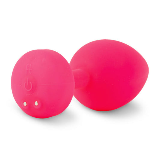 G-VIBE - FUNTOYS GPLUG VIBRATEUR ANAL RECHARGEABLE PETIT ROSE NÉON 3CM