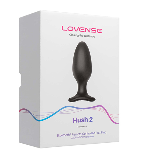3. Lovense Hush 2 - Le plaisir connecté à portée de main [Plug connecté]