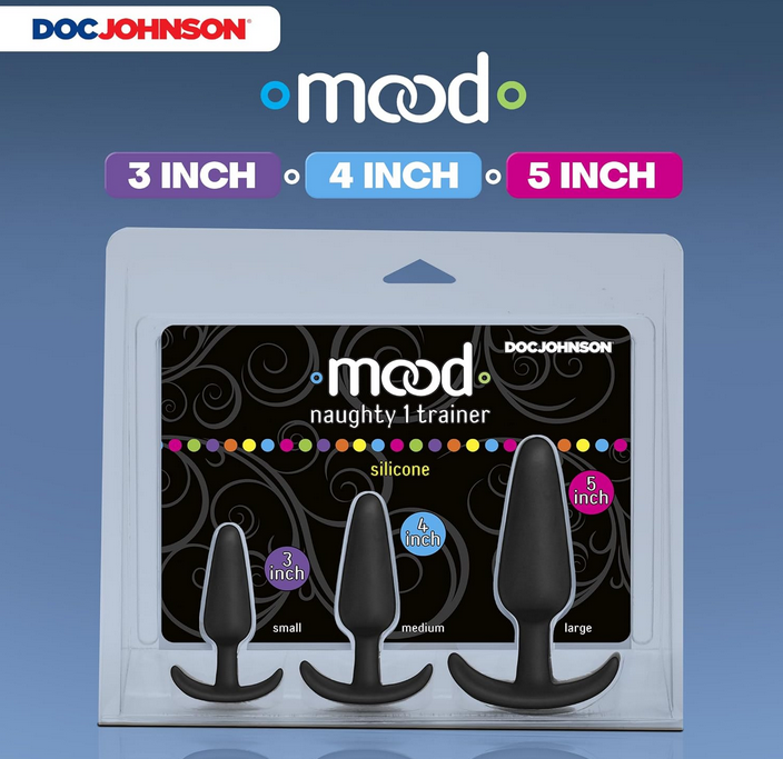 4. Doc Johnson Mood Naughty Plug - L’intensité simple et efficace