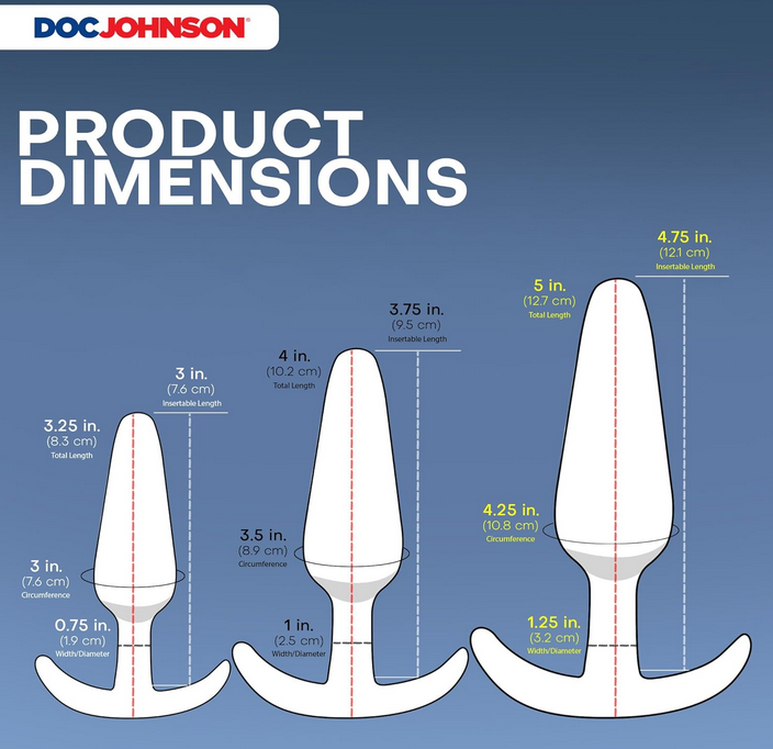 4. Doc Johnson Mood Naughty Plug - L’intensité simple et efficace