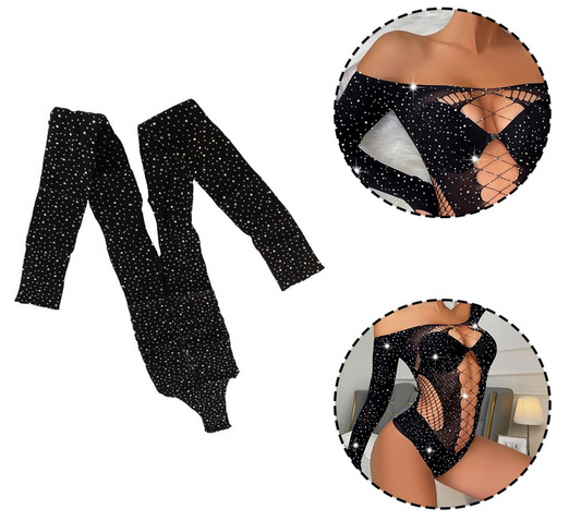 Body Sexy Résille Transparente - Le mystère du désir