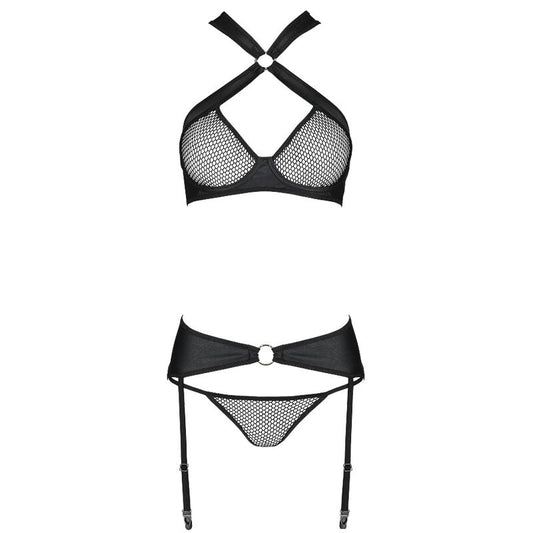 PASSION - ENSEMBLE CUIR ÉCOLOGIQUE AMANDA S/M