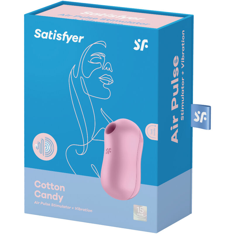 Stimulateur Cotton Candy Air Pulse Lilas - Satisfyer