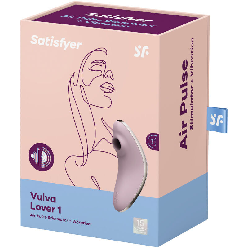 Stimulateur Vulva Lover 1 Air Pulse Bleu - Satisfyer