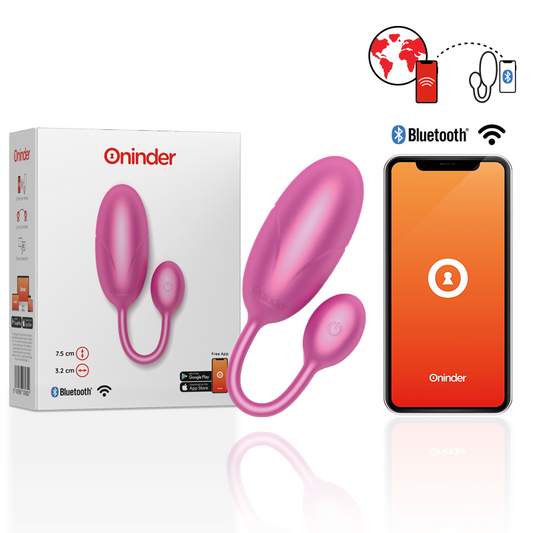 Œuf Vibrant Tokyo Rose Connecté 7,5cm - Oninder