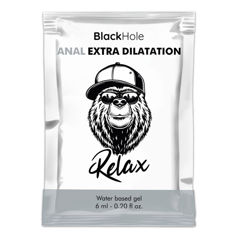 BLACK HOLE - GEL À BASE D'EAU EXTRA DILATATION 6 ML DOSE UNIQUE
