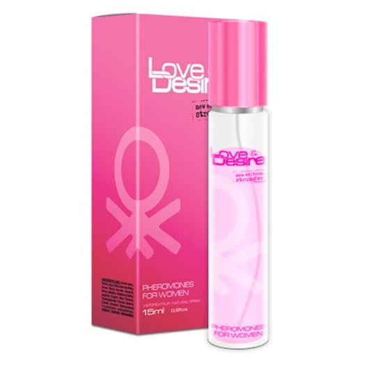 EURO1SEX - PHÉROMONES DE PARFUM LOVE&DESIRE POUR ELLE 15 ML