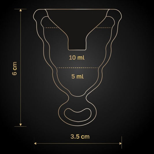 G-VIBE - GCUP COUPE MENSTRUELLE NOIRE