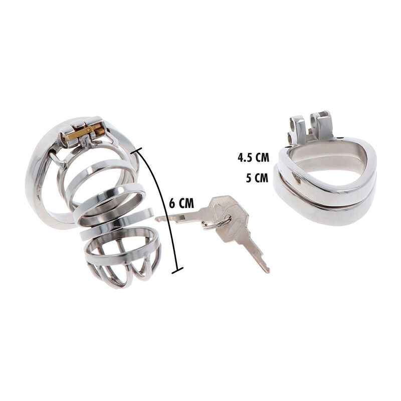 Cage de Chasteté en Métal Extreme - Hidden Desire Premium
