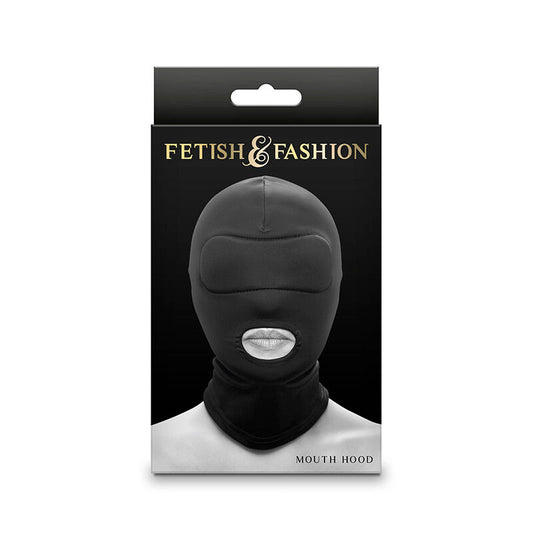 NS NOVELTIES - FETISH & FASHION CAGOULE BOUCHE NYLON NOIR