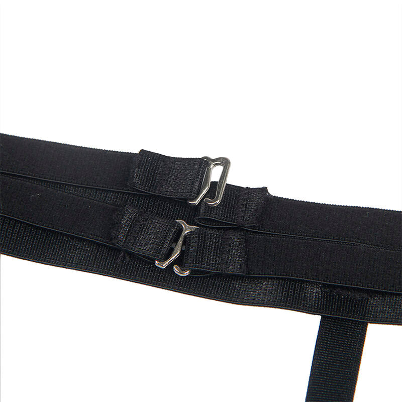 Body Sexy Noir avec Porte-Jarretelles S/M - Lingerie Subblime