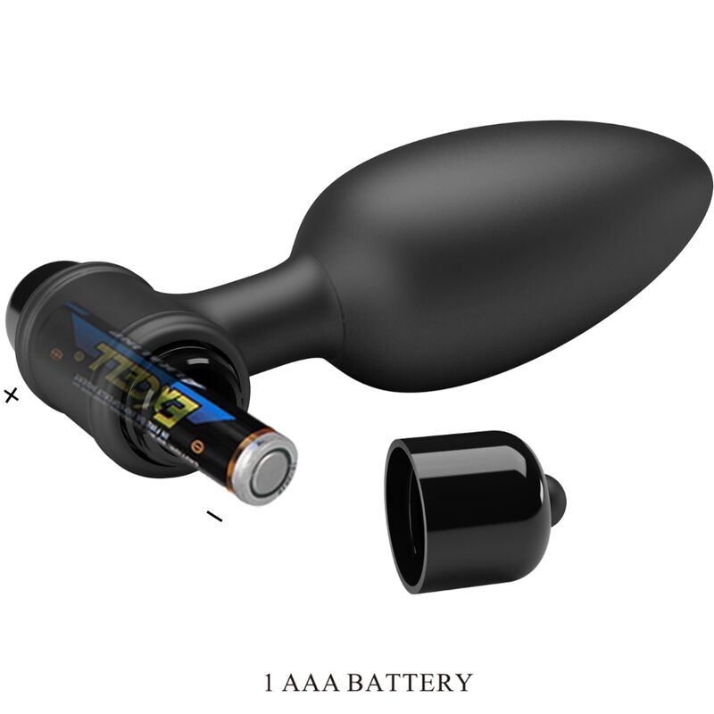 Plug Anal Vibrant Noir 10 Modes - Pretty Love