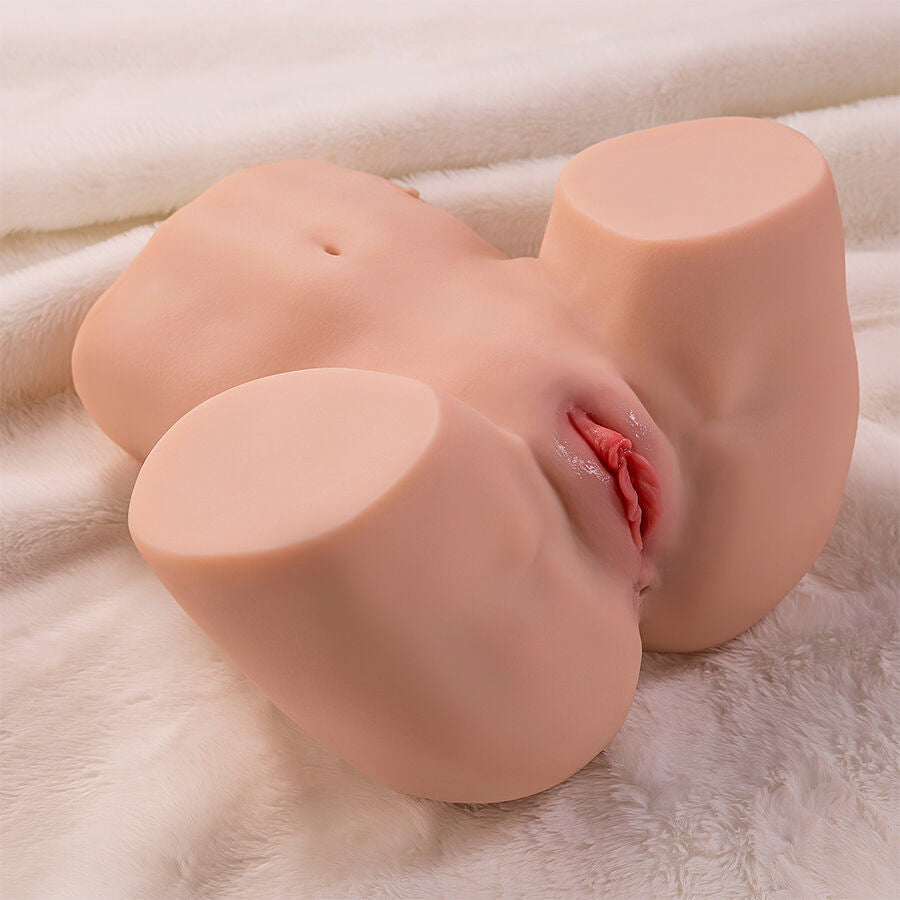 XISE - MAYA MASTURBATEUR RÉALISTE VAGIN ET ANUS SUÇANT AVEC VIBRATION ET ASPIRATION 4,5 KG