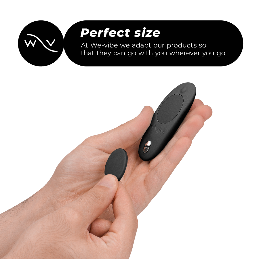 WE-VIBE - VIBRATEUR CLITORAL MOXIE + NOIR