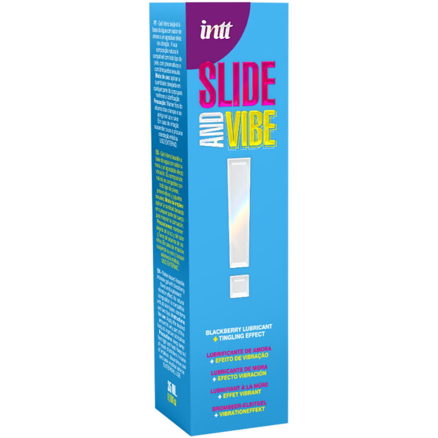 Lubrifiant INTT Kissable effet vibrant compatible latex
