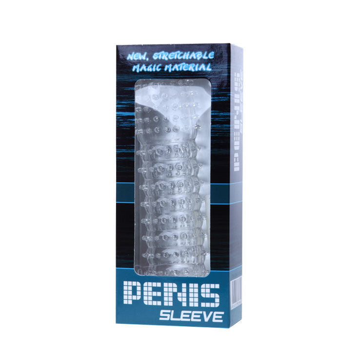 Gaine pénienne BAILE violet 14cm nodules stimulants