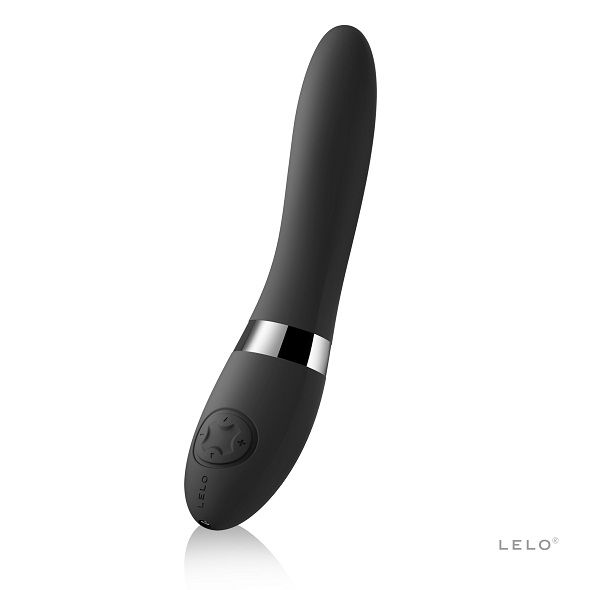 Vibrateur luxe LELO Elise 2 noir double moteur silicone médical