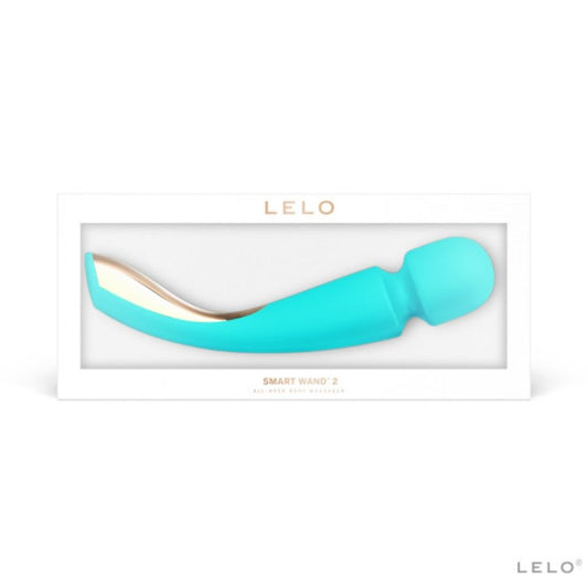 Vibromasseur LELO Smart Wand 2 noir vue détail tête flexible silicone
